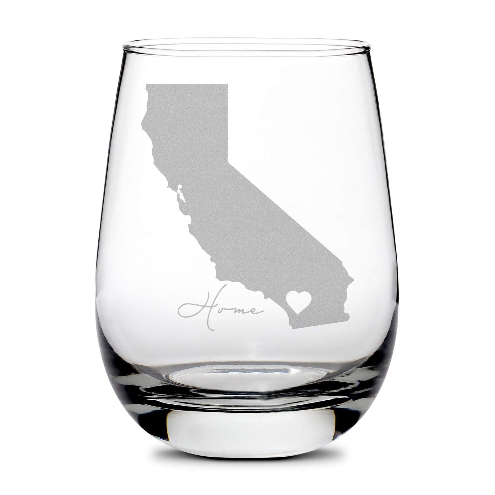California Love Stemless Wine Glass Integrity Bottles