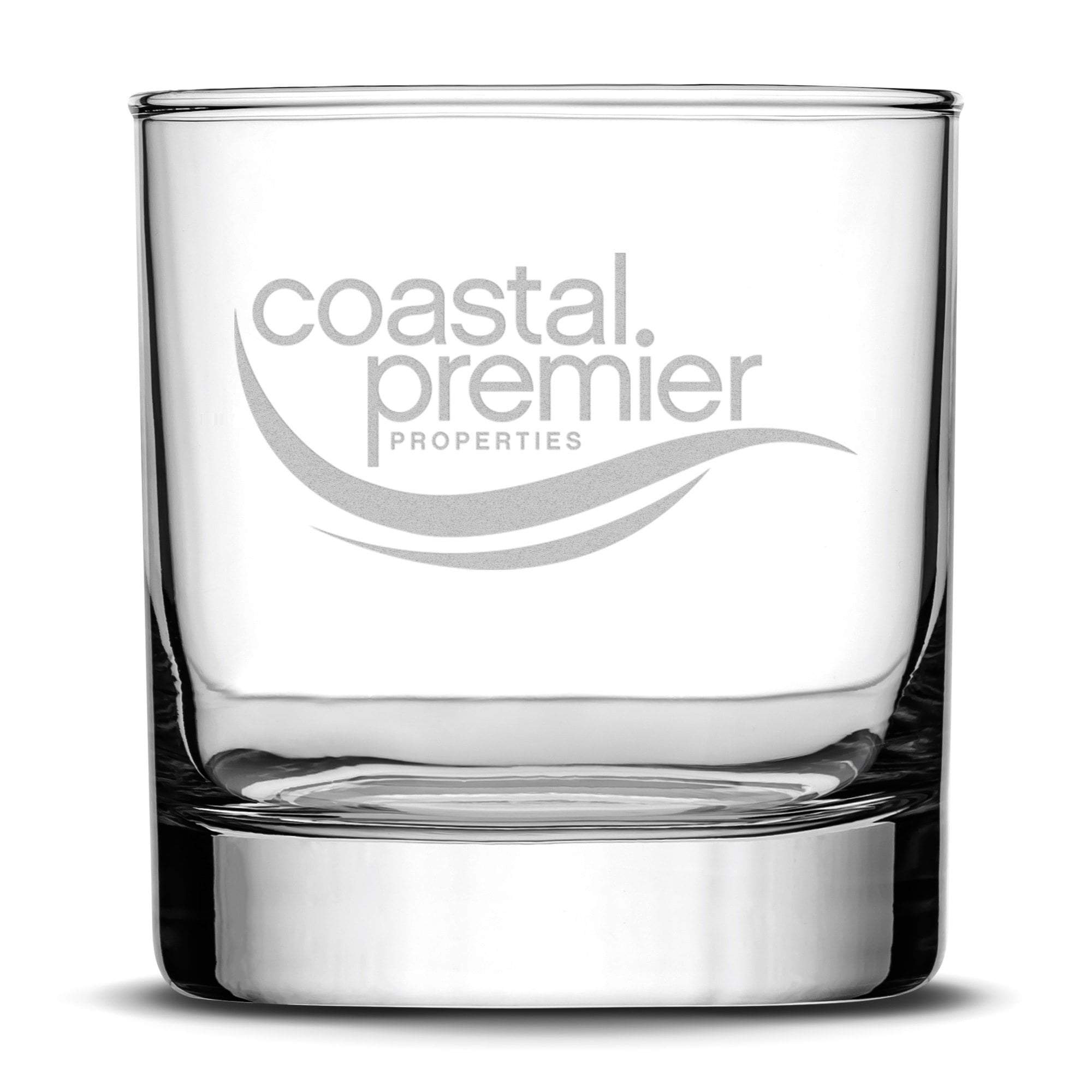 Coastal Premier Properties Whiskey Rocks Glass, 10oz Integrity Bottles