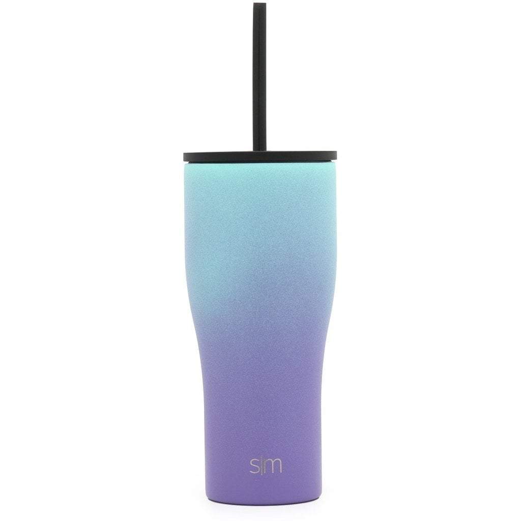 Journey Travel Mug, 20oz, Tropical Seas Simple Modern