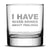 Premium Mixed Drinks Whiskey Glass, Hand Etched 10oz Rocks Glass by Integrity Bottles