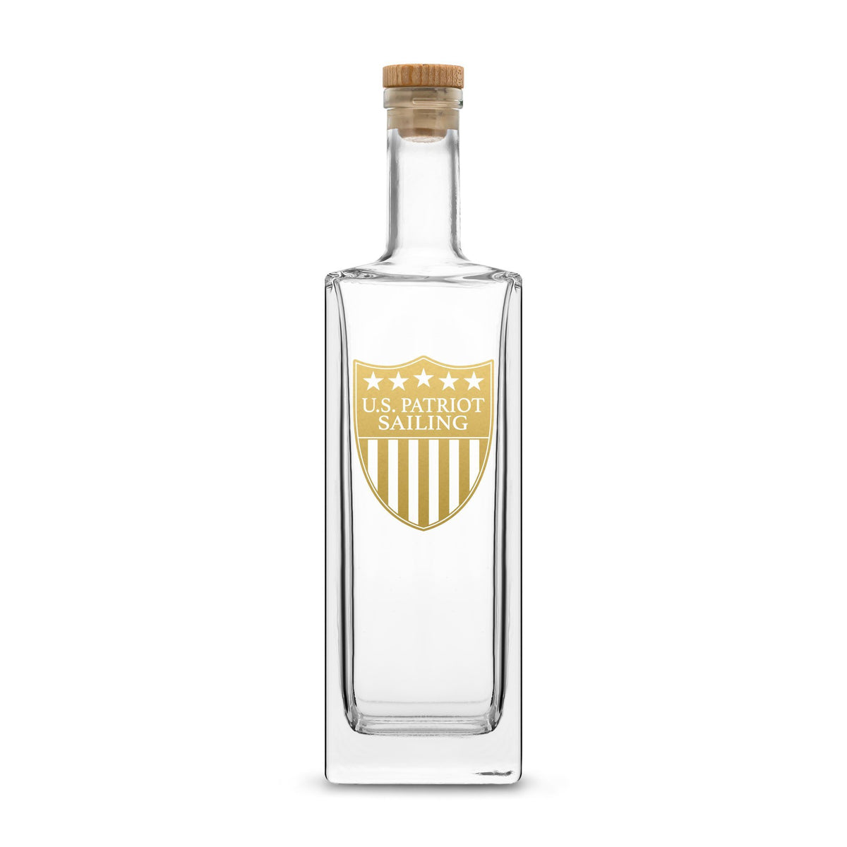 Premium Refillable Liberty Bottle, US Patriot Sailing Logo, 750mL Integrity Bottles