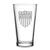 Premium US Patriot Sailing Pint Glass, 15.3oz Deep Etched Beer Glass, Made in USA by Integrity Bottles