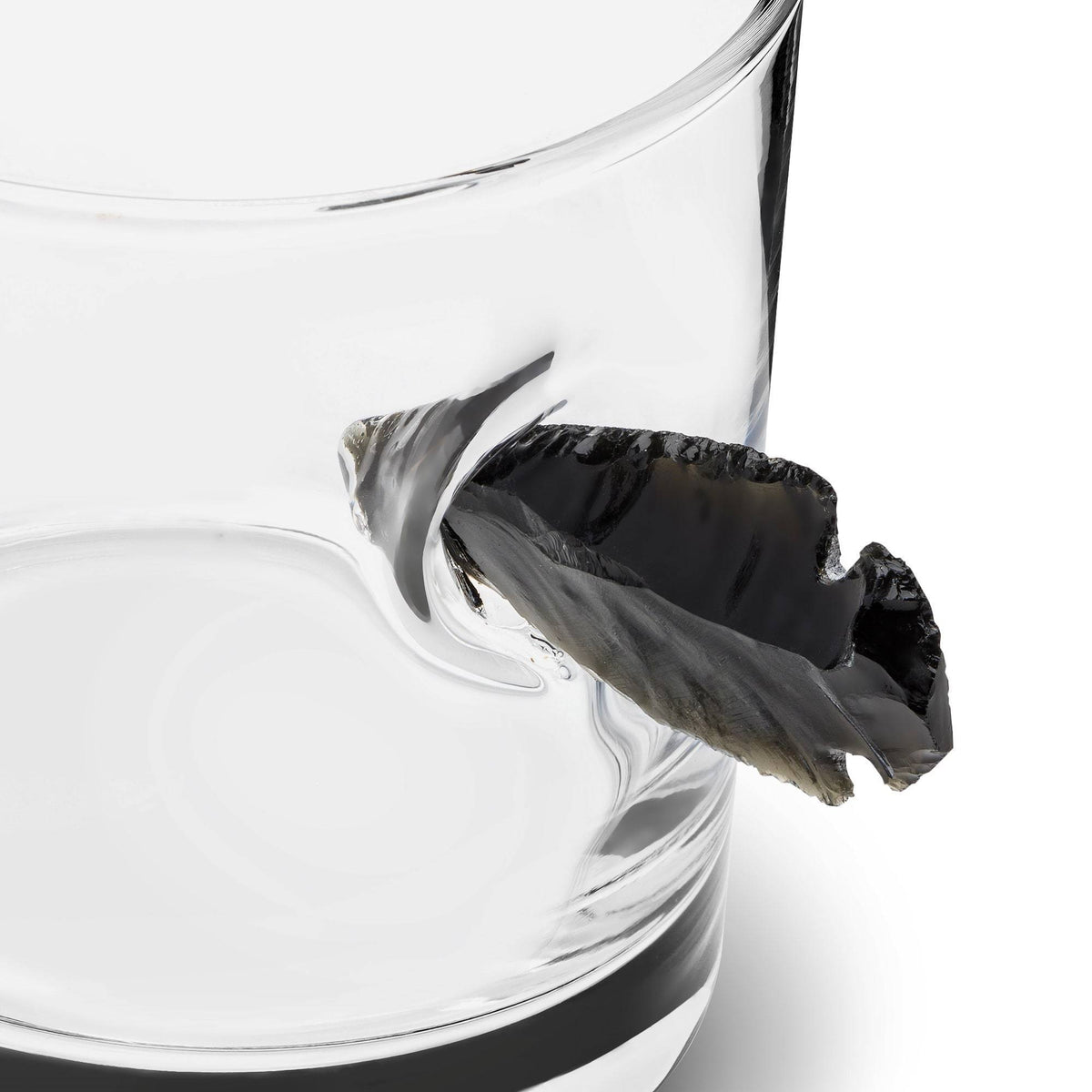 Premium Whiskey Glass with Obsidian Arrowhead, Game of Thrones, I Drink and I Know Things, 10oz Integrity Bottles
