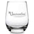Quarantini Stemless Wine Glass, Made In The USA, 16oz, Laser Etched or Hand Etched
