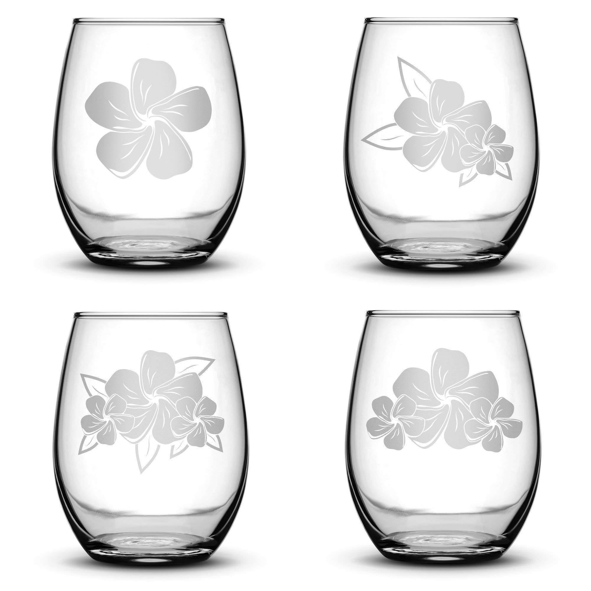 https://integritybottles.com/cdn/shop/products/set-of-4-plumeria-stemless-wine-glasses-made-in-usa-hand-etched-integrity-bottles-11714892267619.jpg?v=1571303322