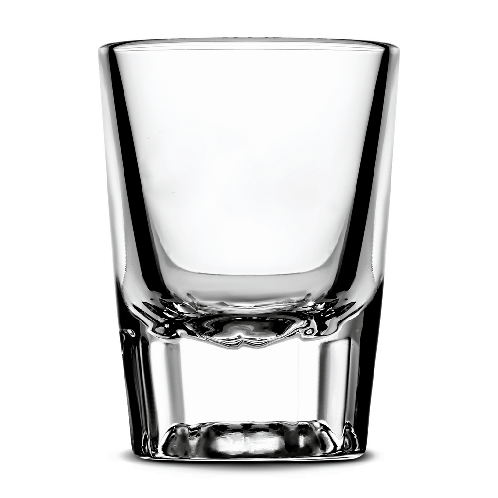 Mercer University 2 Oz Engraved Square Shot Glass - Alumni