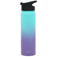 Simple Modern 32oz Water Bottle with Straw Lid Tropical Seas